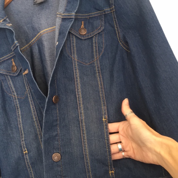Sz Small (4-6) Denim jacket Faded Glory - Picture 6 of 6